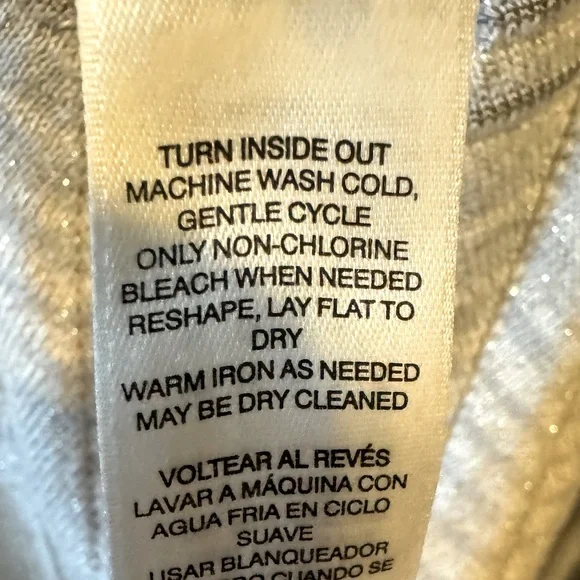 WHBM SHIMMER BOATNECK TOP - Picture 10 of 11